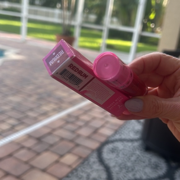 Jeffree Star Cosmetics REDRUM Velour Liquid Lipstick Matte Red NEW Full Size - Picture 10 of 13